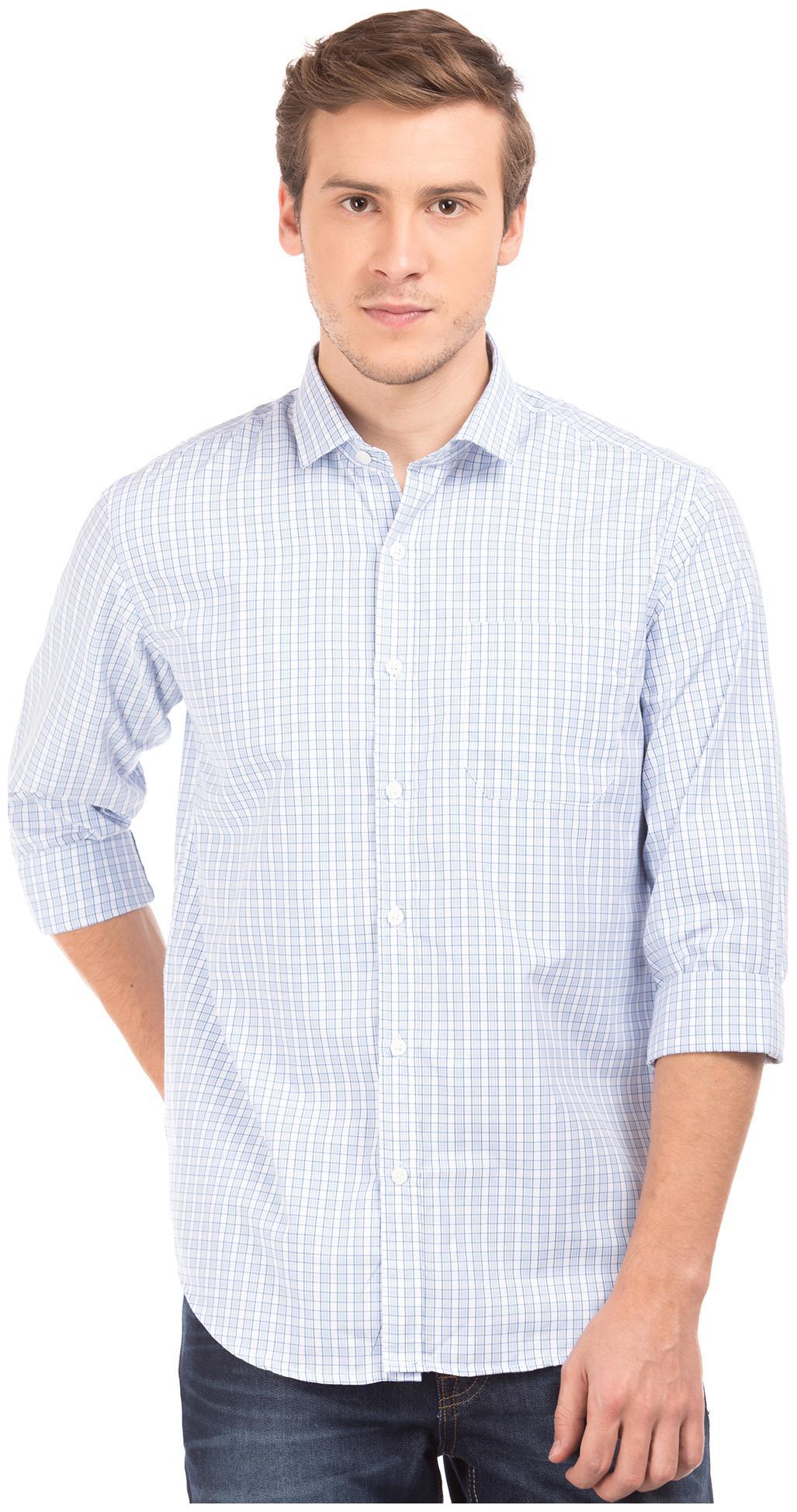 

Excalibur Men Regular fit Formal Shirt - Blue