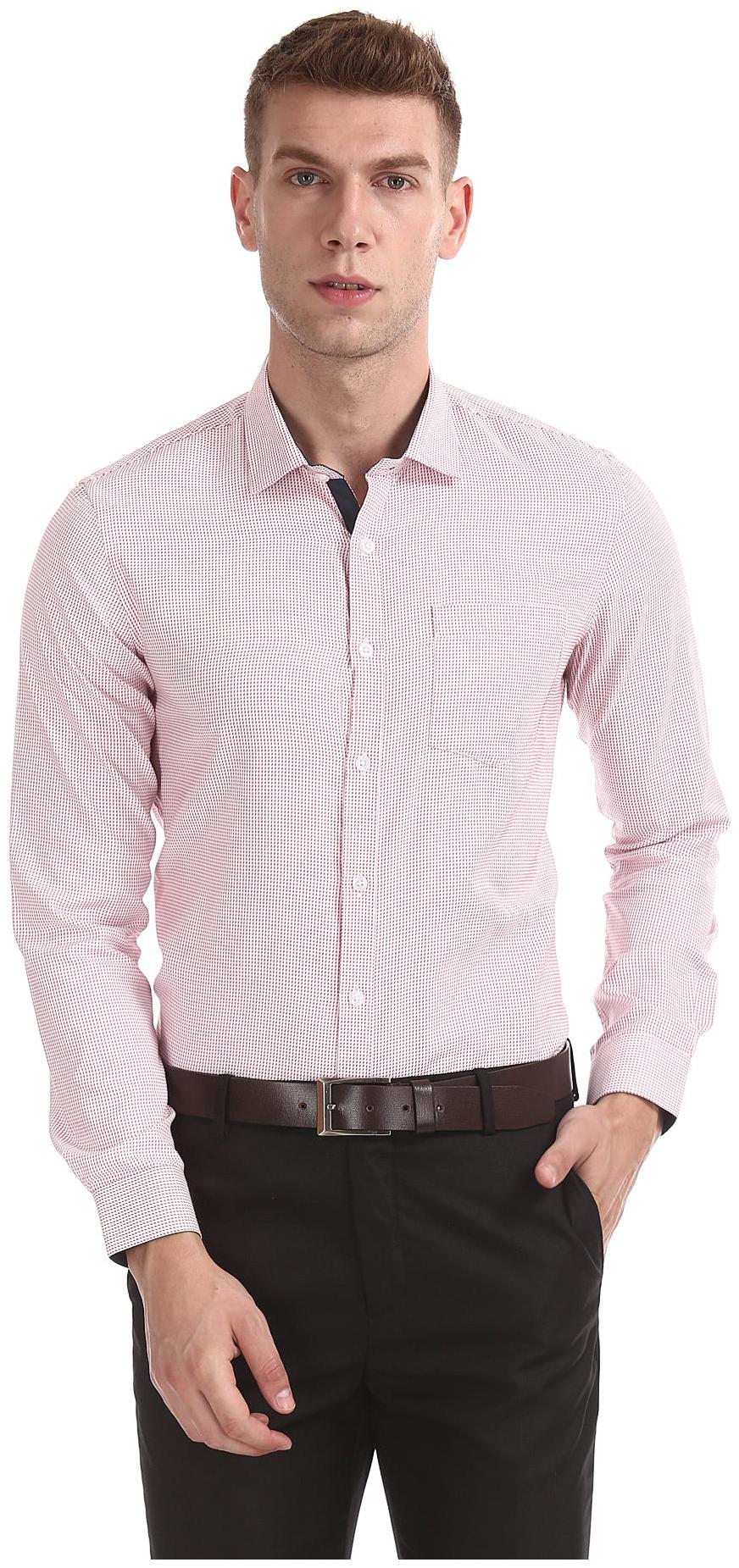 

Excalibur Men Regular fit Formal Shirt - White