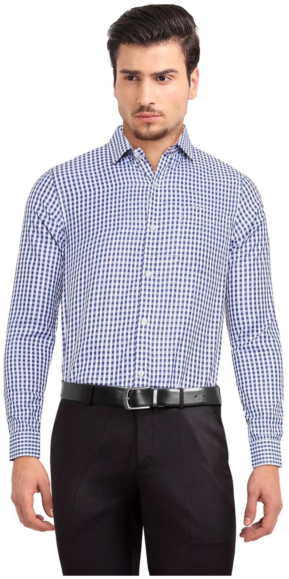 

Excalibur Men Regular fit Formal Shirt - Blue