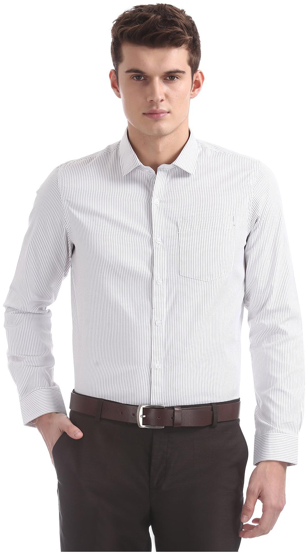 

Excalibur Men Regular fit Formal Shirt - Brown