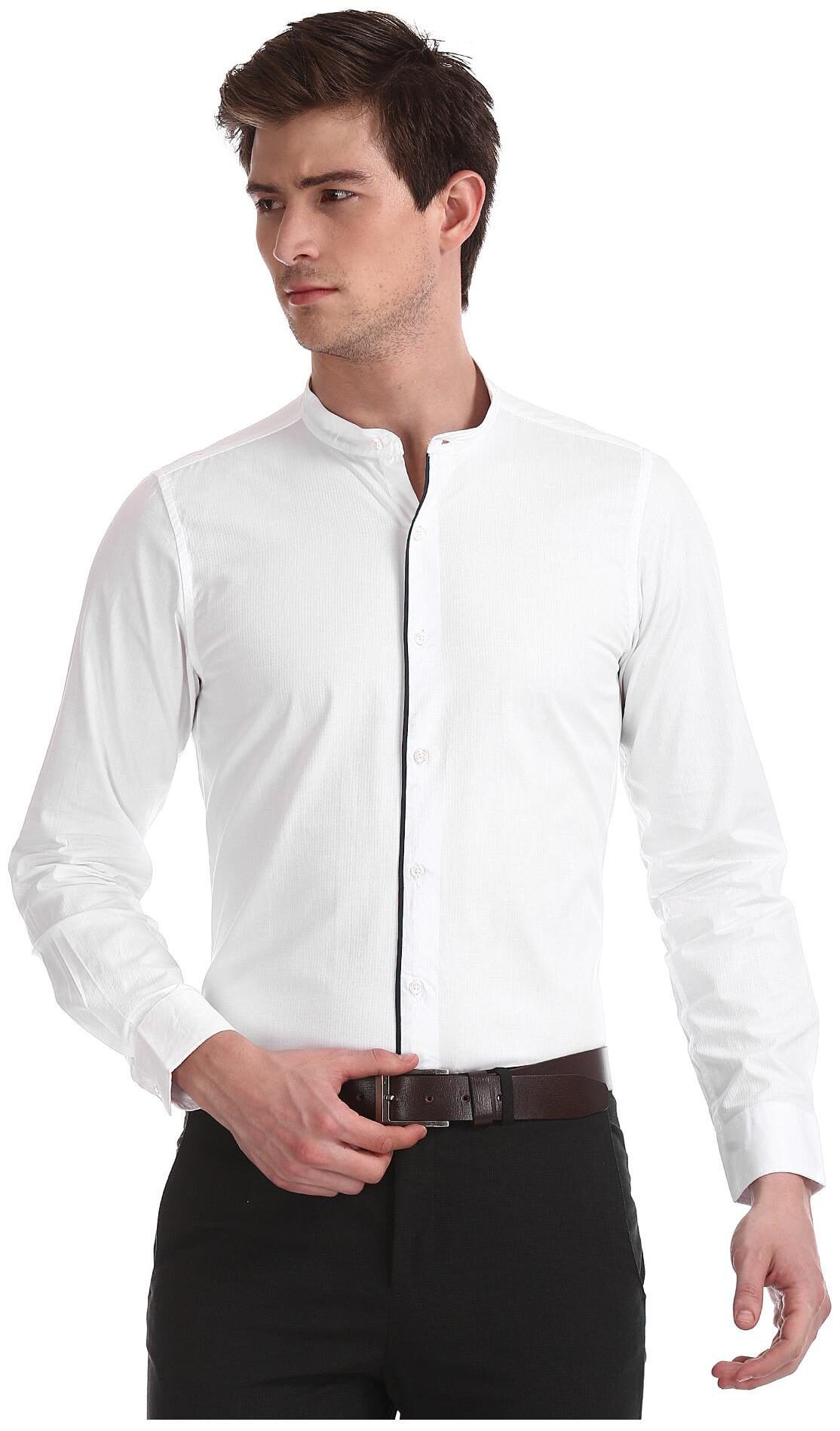 

Excalibur Men Super slim fit Formal Shirt - White