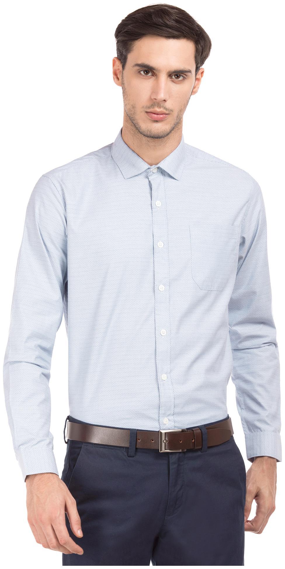 

Excalibur Men Regular fit Formal Shirt - Blue