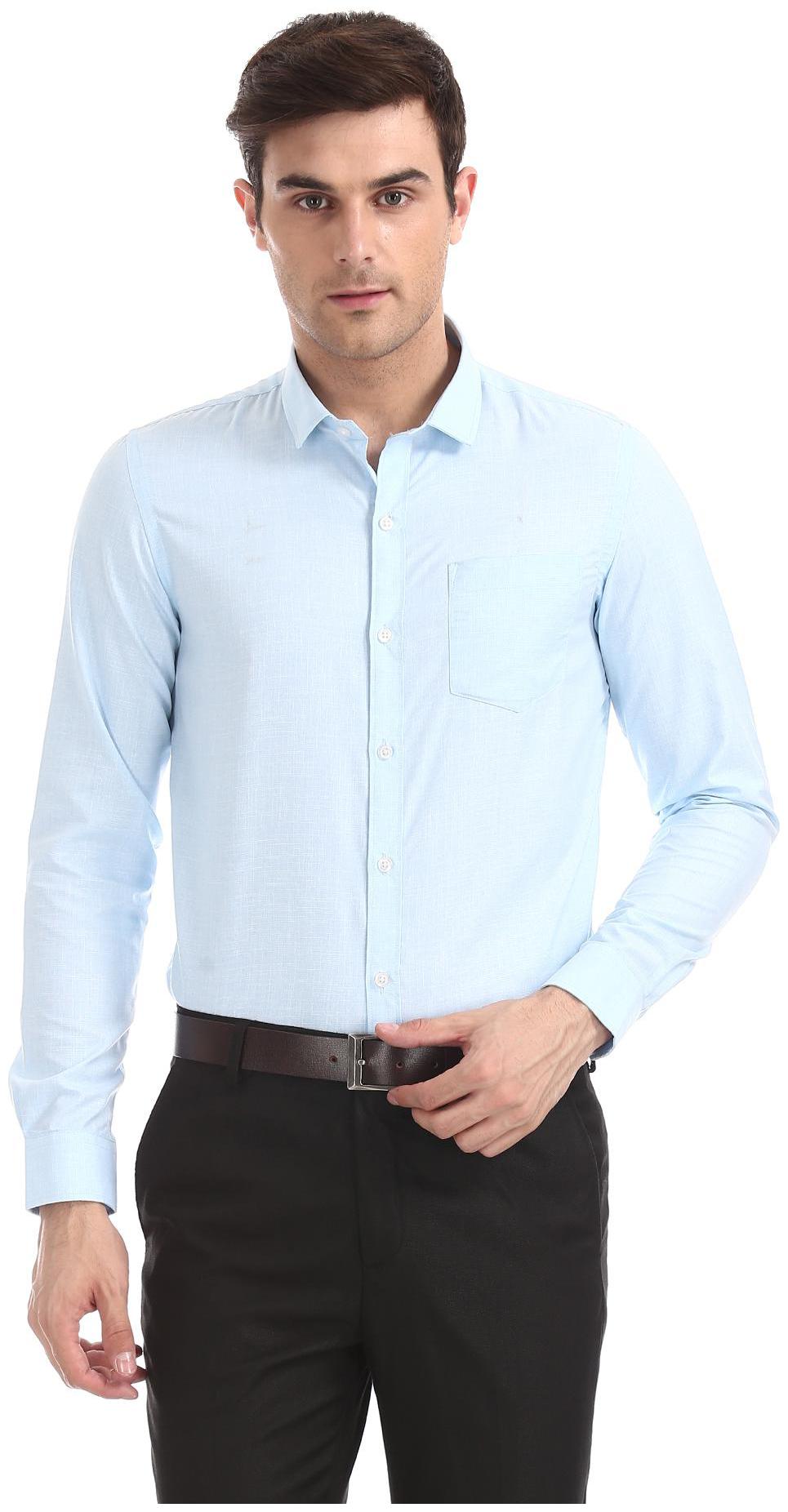 

Excalibur Men Regular fit Formal Shirt - Blue