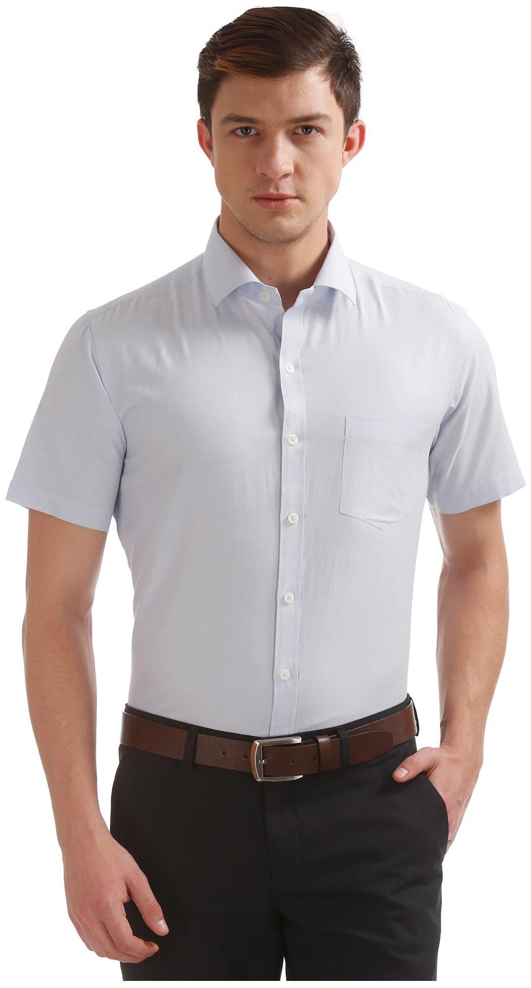 

Excalibur Men Regular fit Formal Shirt - Blue