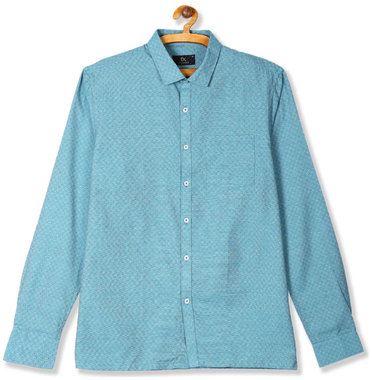 

Excalibur Men Regular fit Formal Shirt - Blue