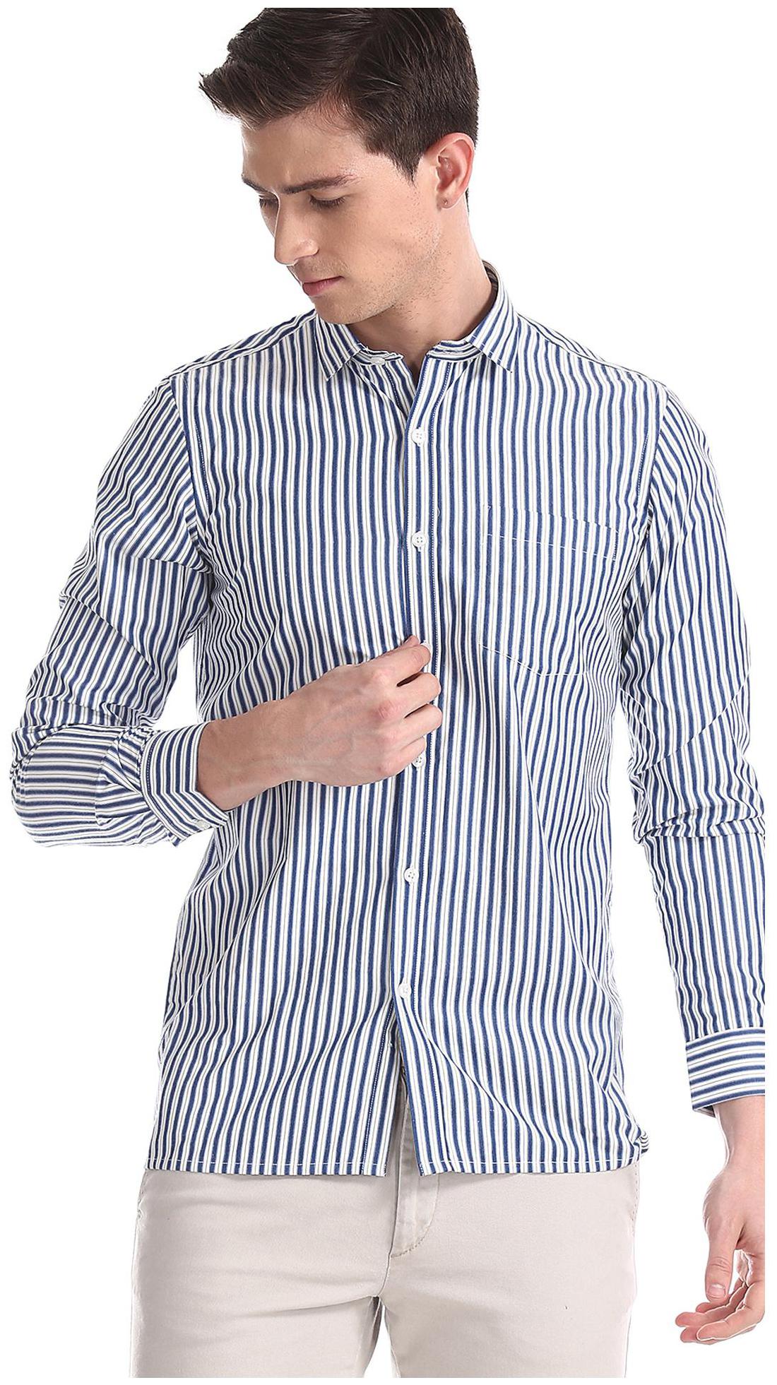 

Excalibur Men Regular fit Formal Shirt - Blue
