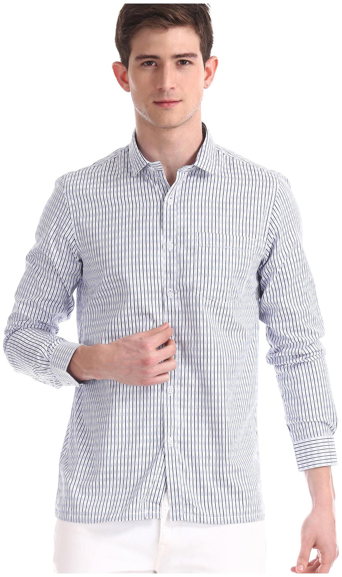 

Excalibur Men Regular fit Formal Shirt - Blue