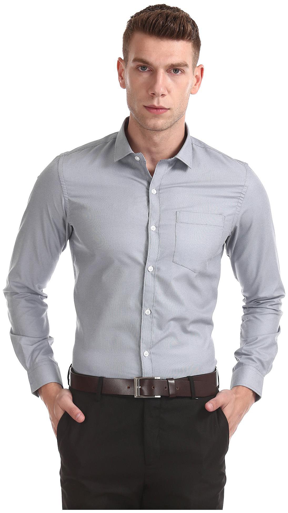 

Excalibur Men Regular fit Formal Shirt - Blue