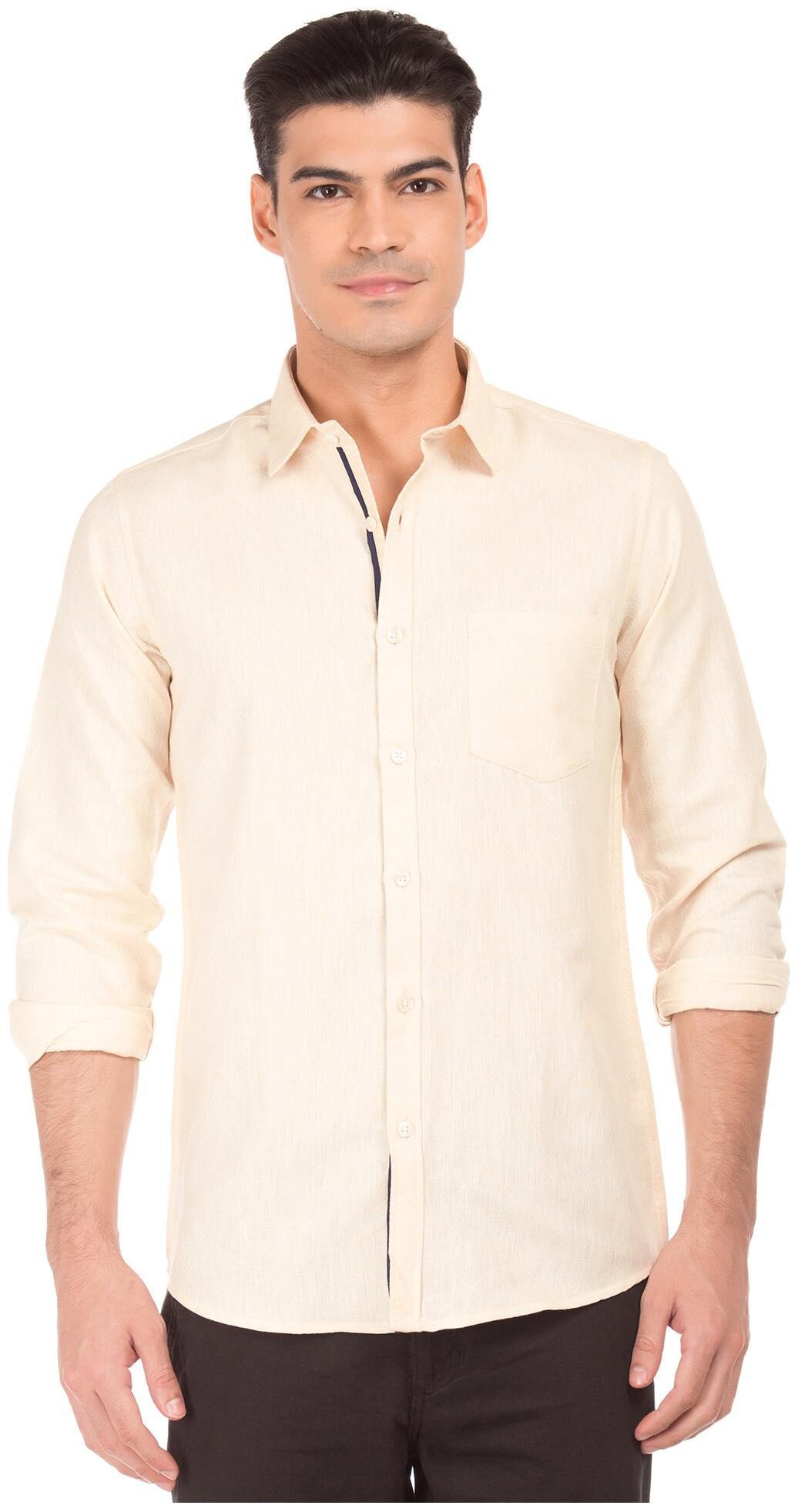 

Excalibur Men Slim fit Formal Shirt - White