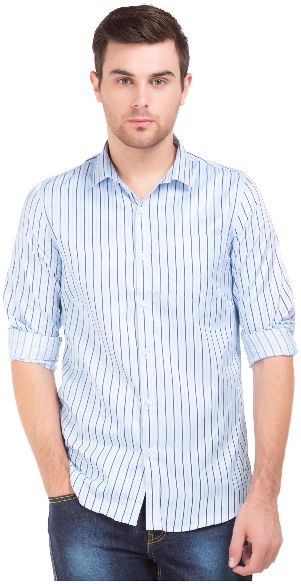 

Excalibur Men Slim fit Formal Shirt - Blue