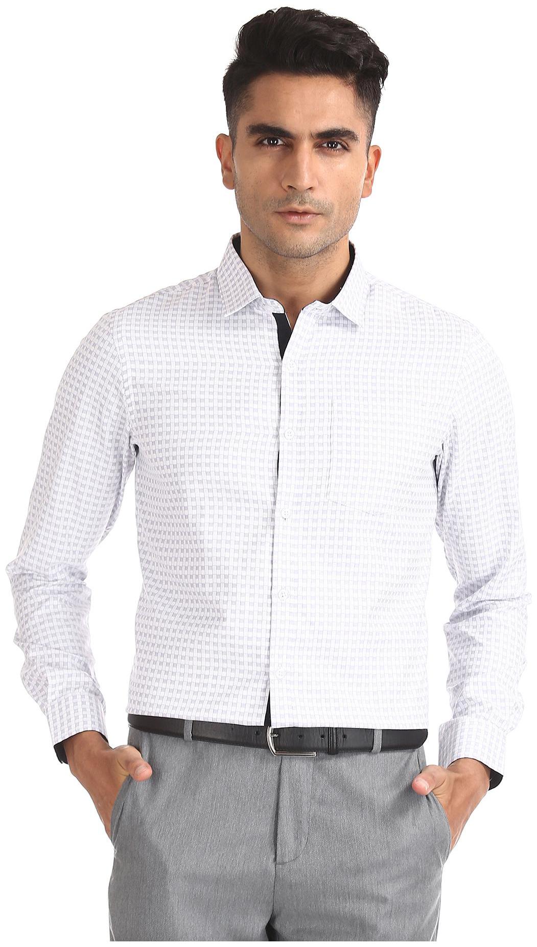 

Excalibur Men Slim fit Formal Shirt - Purple