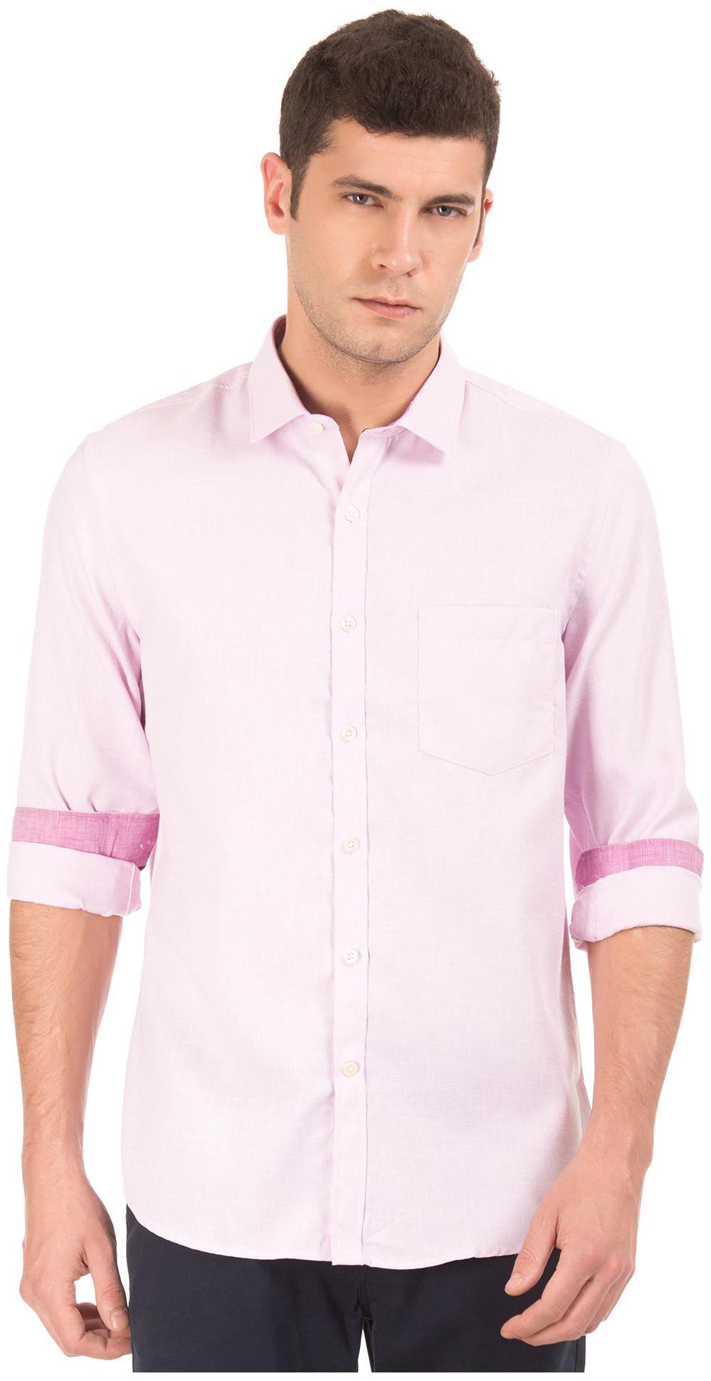 

Excalibur Men Slim fit Formal Shirt - Purple