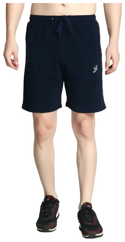 

Exceedsports Polyester Solid Navy Blue Sports Shorts For Men