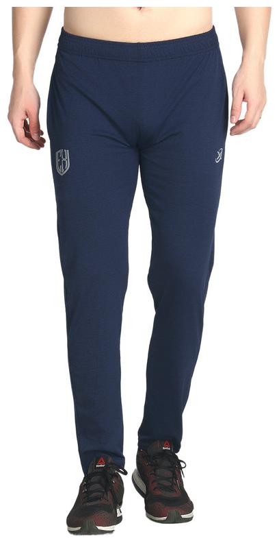 

Exceedsports Men Navy blue Solid Regular fit Track pants