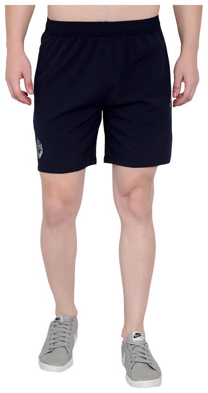 

Exceedsports Men Navy Blue Regular Fit Regular Shorts