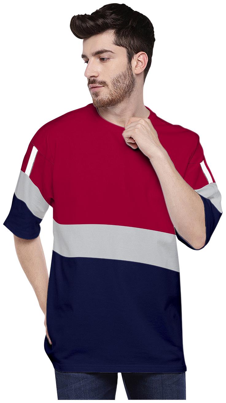

EYEBOGLER Men Multi Loose fit Cotton Round neck T-Shirt - Pack Of 1