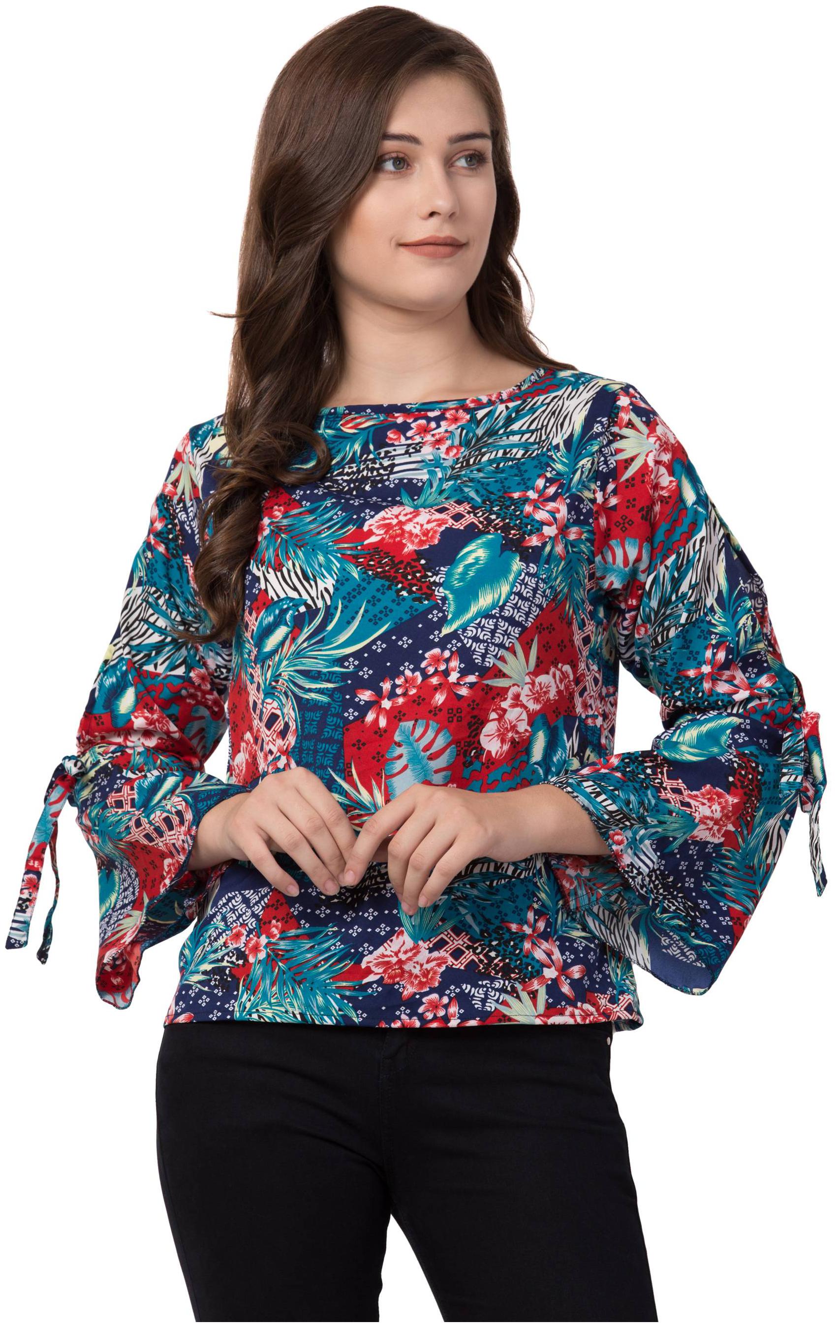 

FAB FOREVER Women Floral Regular tunic - Multi
