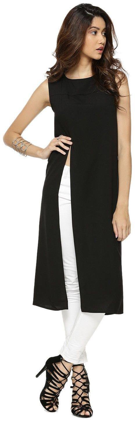 FABRANGE Women Floral Regular top - Black