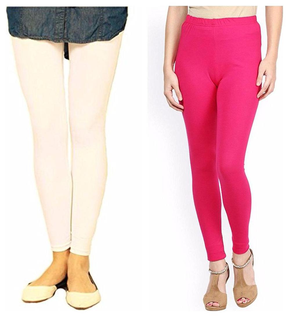 

FashGlam Solid Tights - Cream Pink
