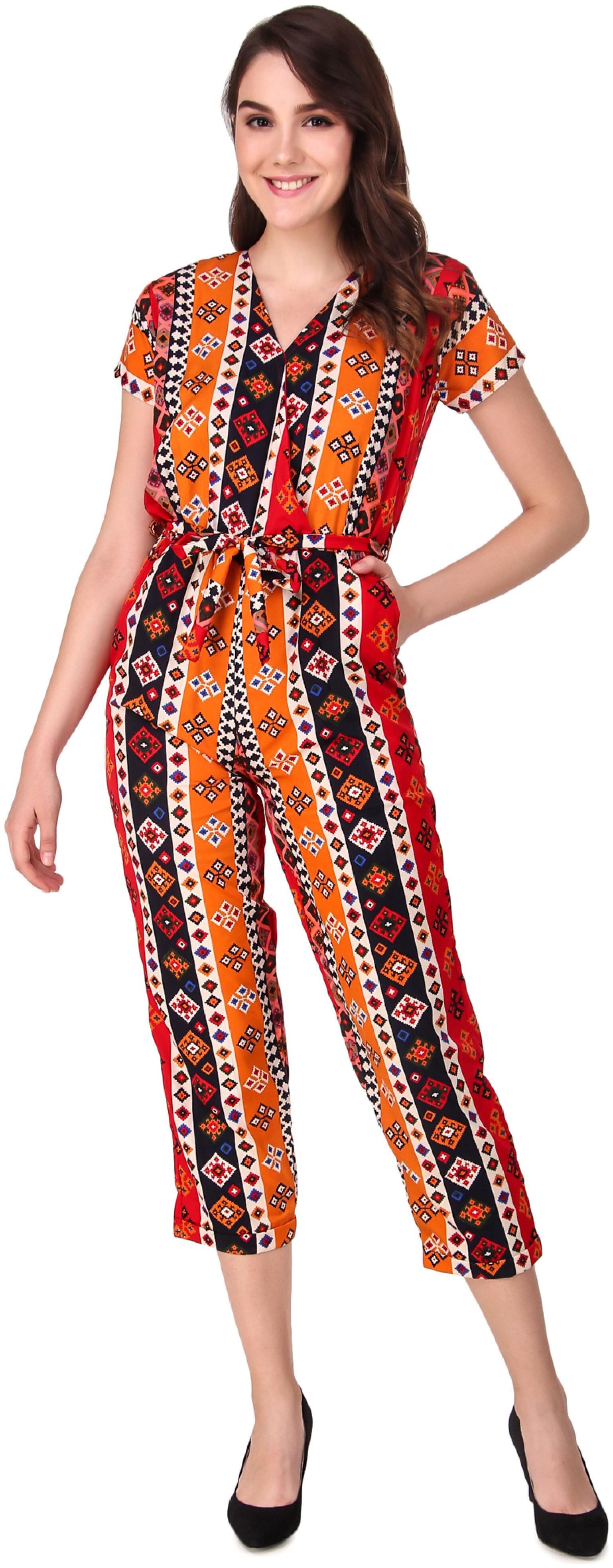 

Fasnoya Printed Jumpsuit - Multi