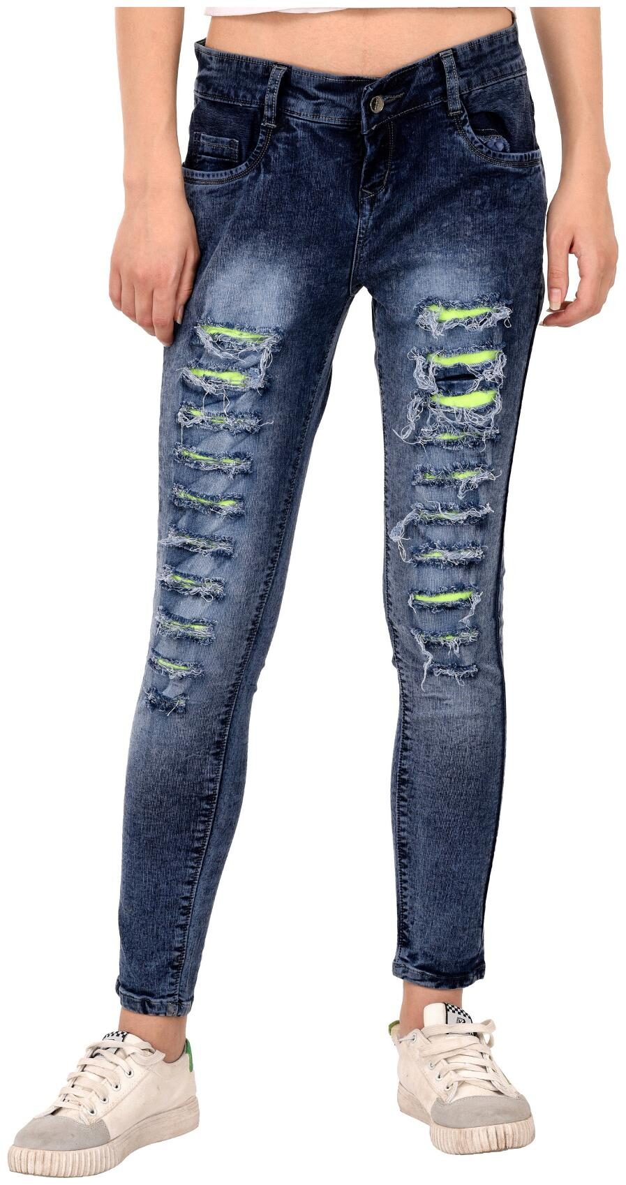 

Fasnoya Women Blue Slim fit Jeans