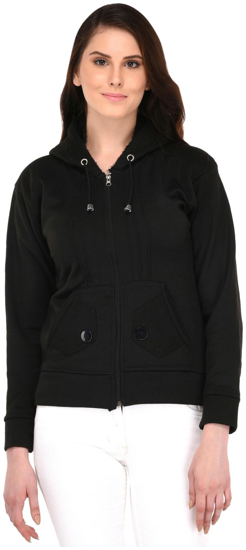 

Fasnoya Men Black Round neck Hoodie