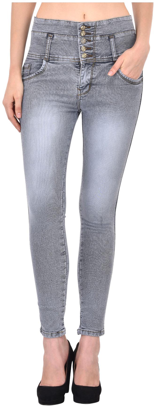 

Fasnoya Women Grey Skinny fit Jeans