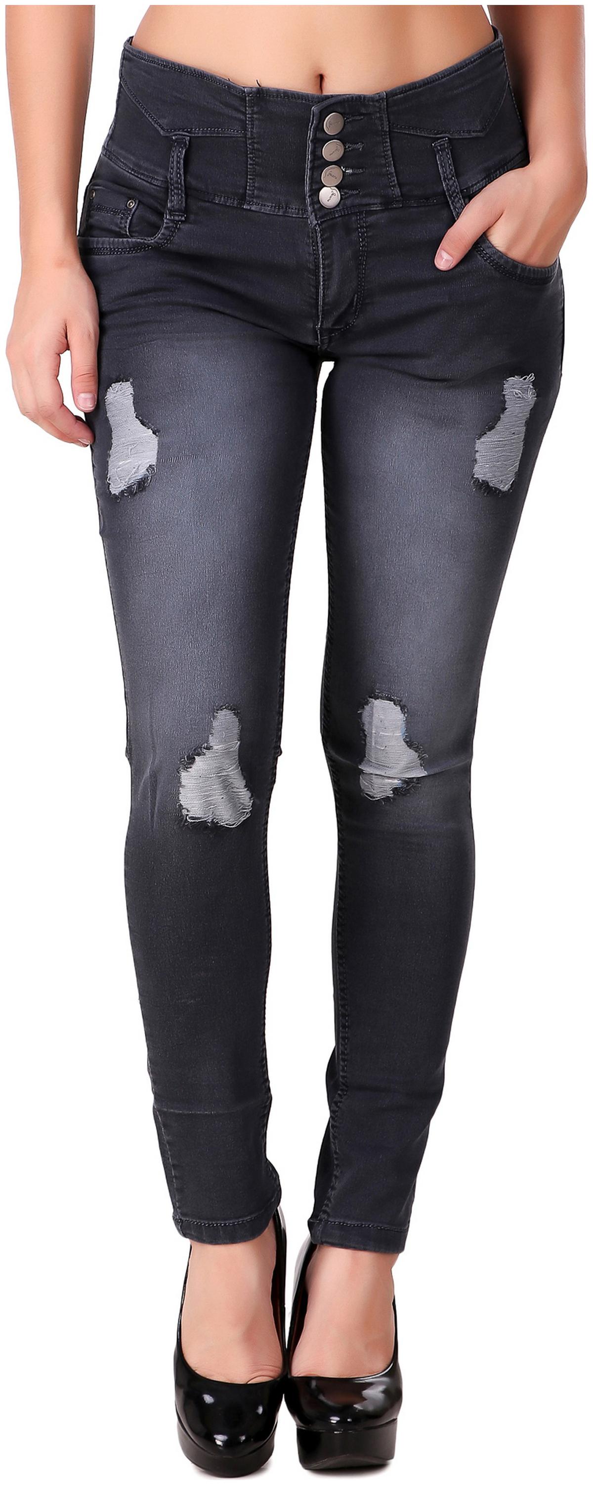 

Fasnoya Women Grey Skinny fit Jeans