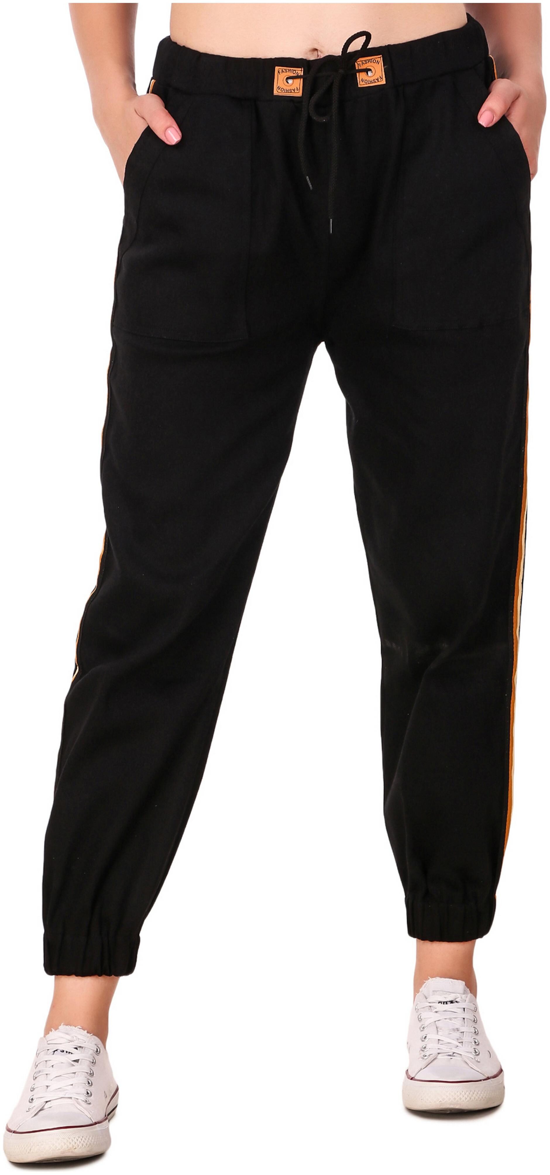 

Fasnoya Women Black Regular fit Jogger