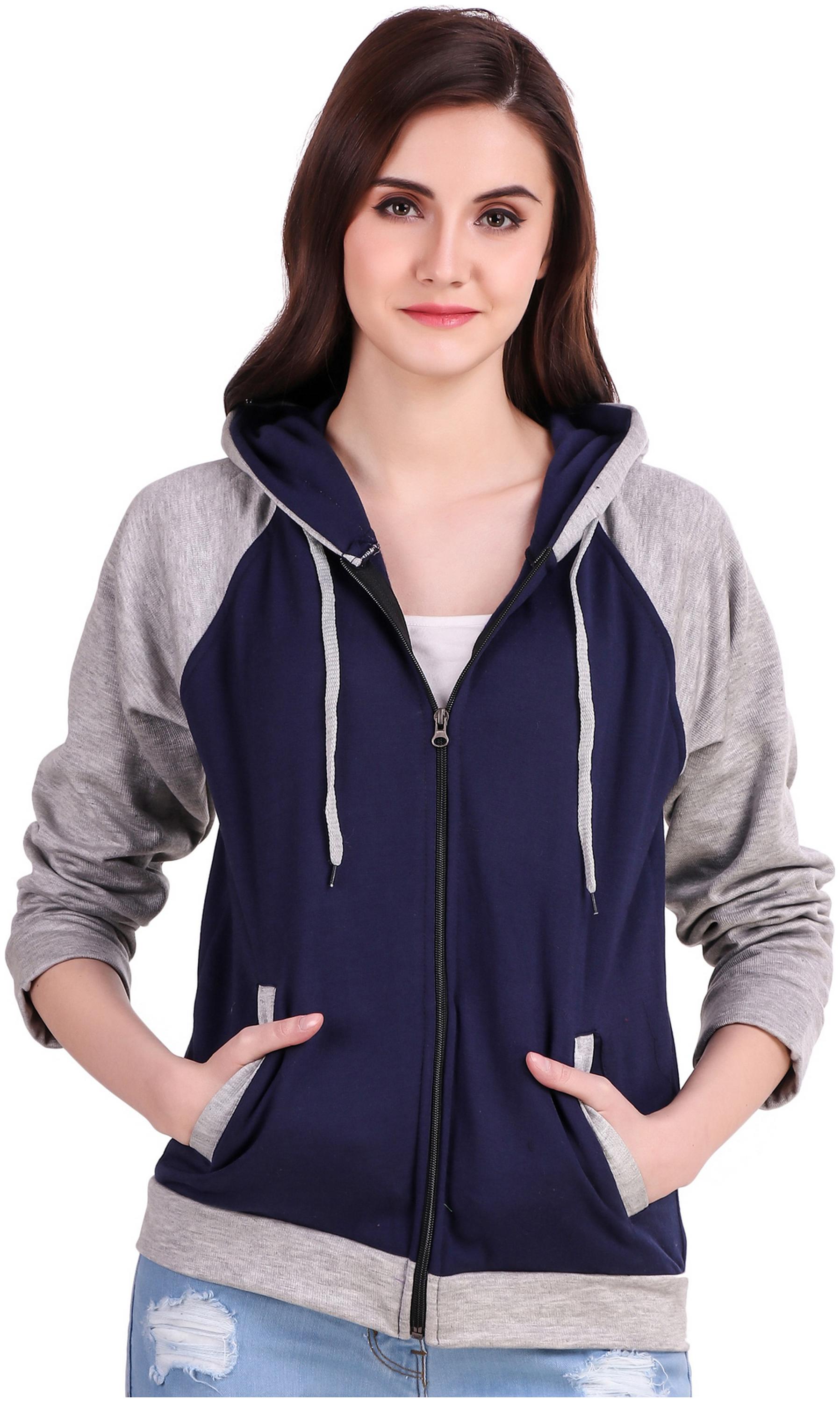 

Fasnoya Women Solid Sweatshirt - Multi
