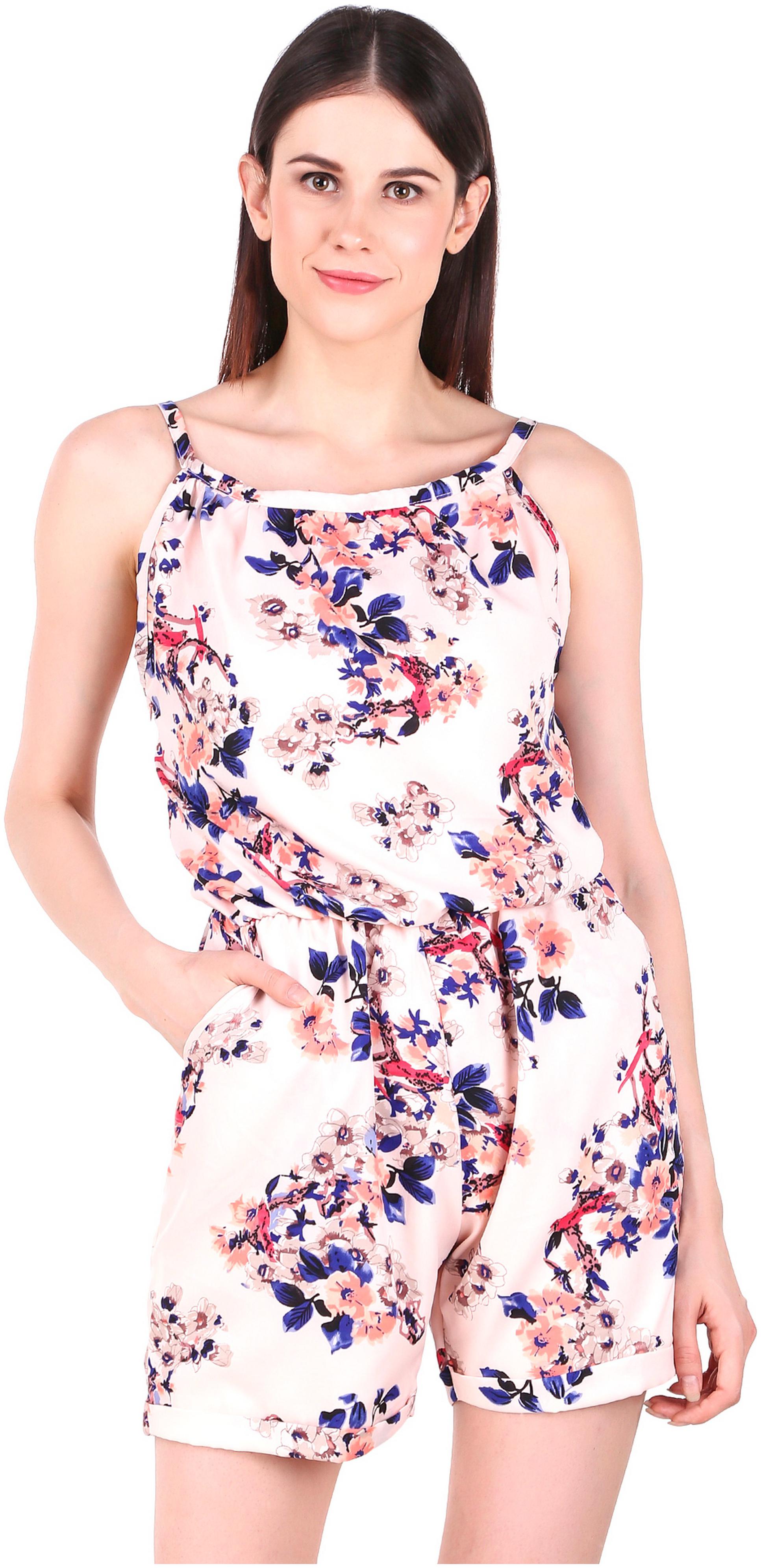 

Fasnoya Floral Jumpsuit - Multi