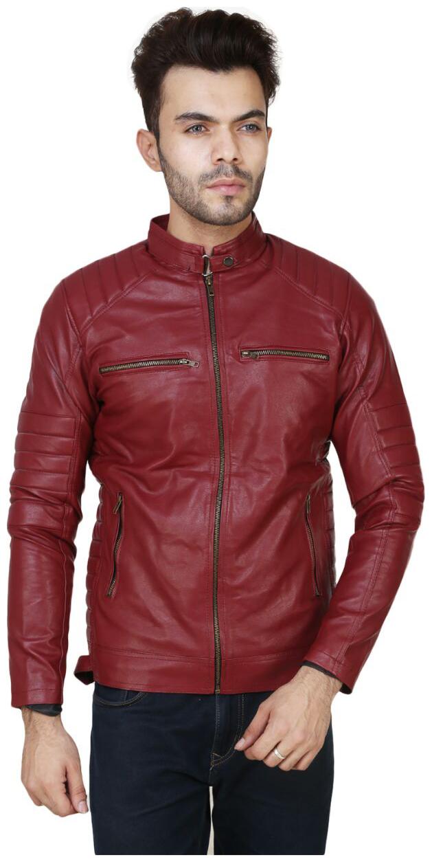 

Faux Leather Jacket
