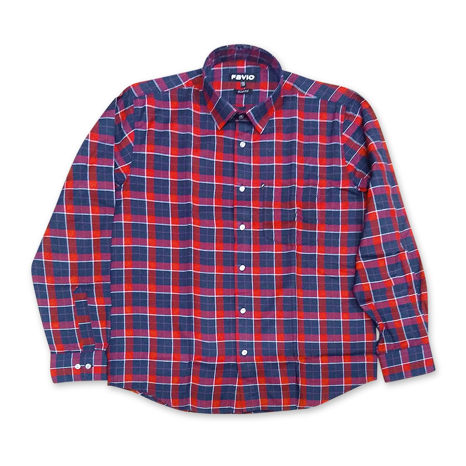 

FAVIO Men Multi Checked Slim Fit Casual Shirt