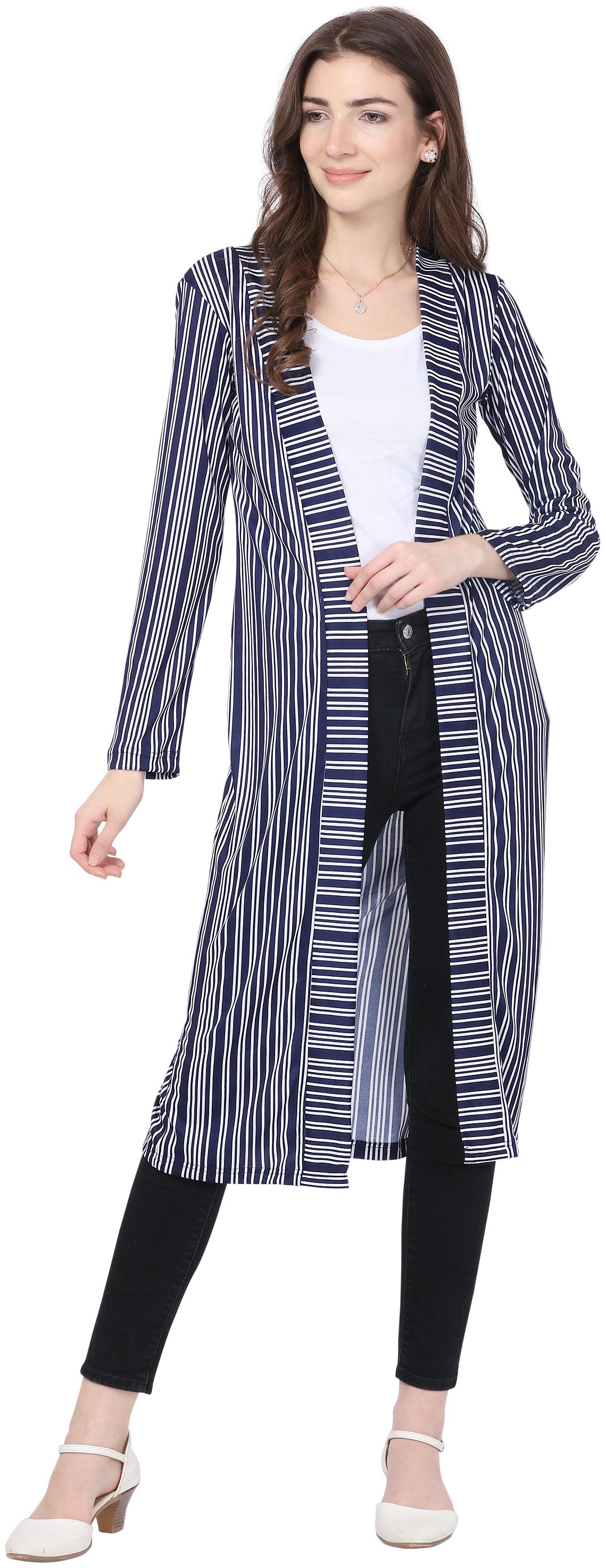 

Fbella Women Shrug - Blue