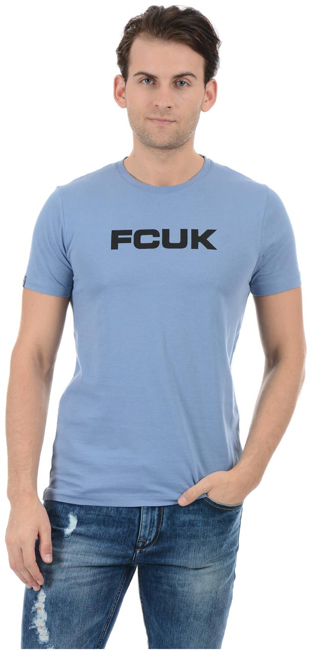 

Fcuk Men Blue Slim fit Cotton Blend Round neck T-Shirt - Pack Of 1