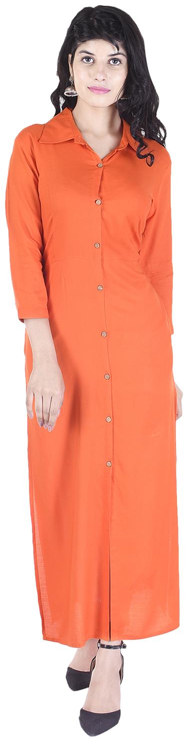 

Fema Sky Women s Rayon Solid Kurti