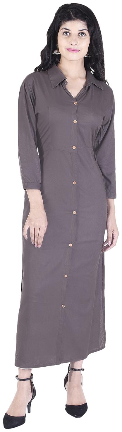 

Fema Sky Women s Rayon Solid Kurti