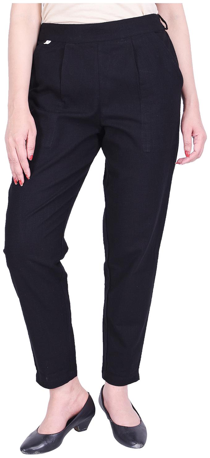 

Fema SKY Women Black Slim fit Cigarette pants