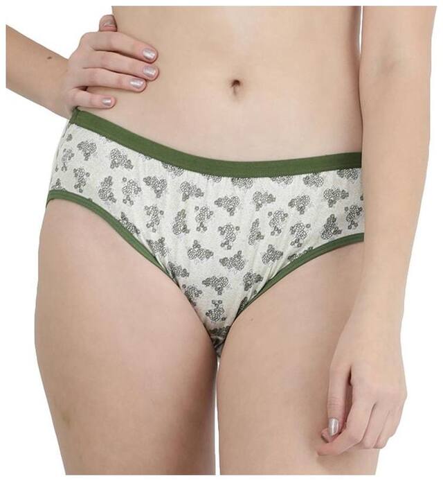 FEMULA Printed Mid Waist Hipster Panty - Multi
