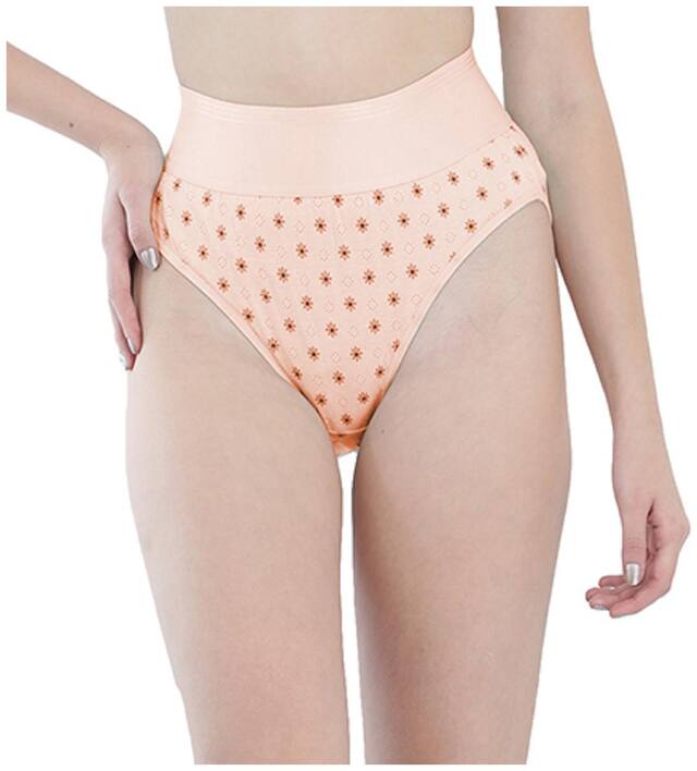 FEMULA Solid Mid Waist Hipster Panty - Multi