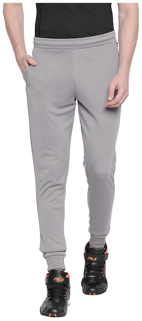 

Fila Men Grey Solid Slim fit Joggers