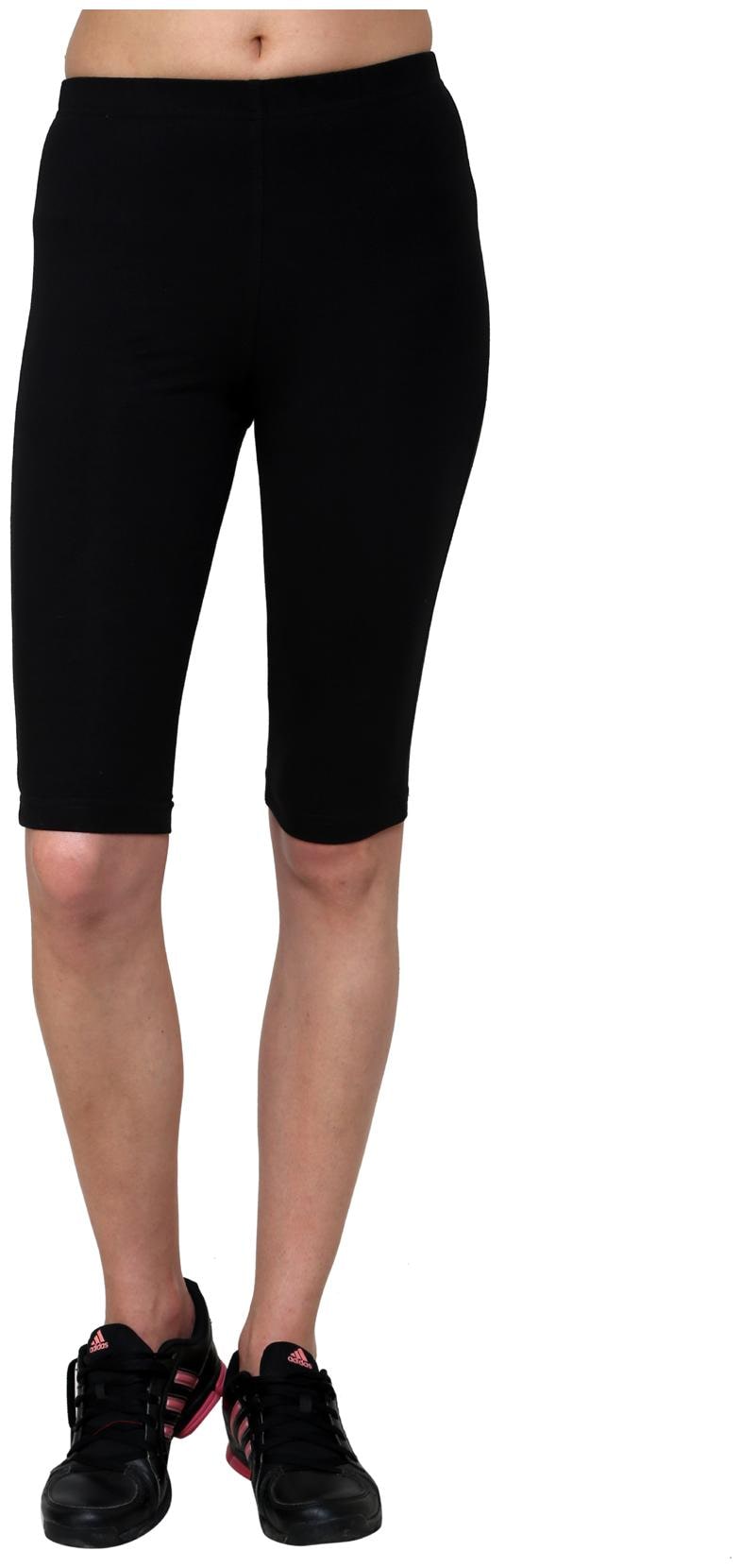 

FINESSE MIRACLE CAMI Women Solid Regular shorts - Black