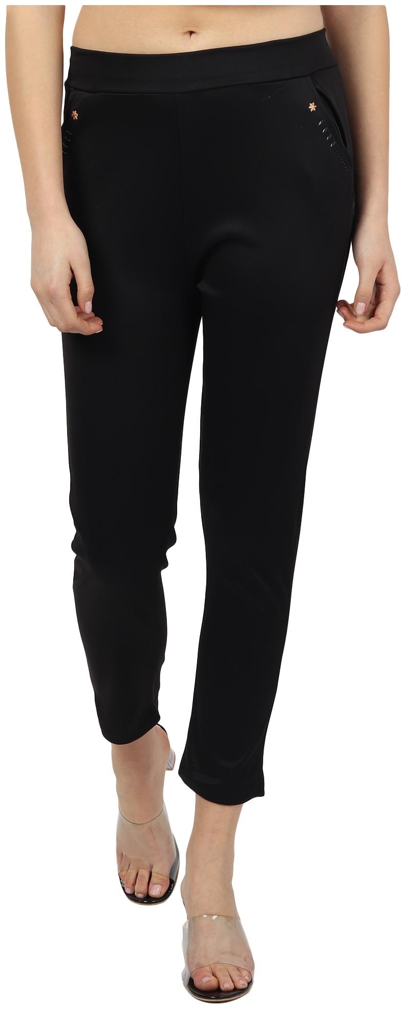 

FitMiss Women Black Slim fit Jegging