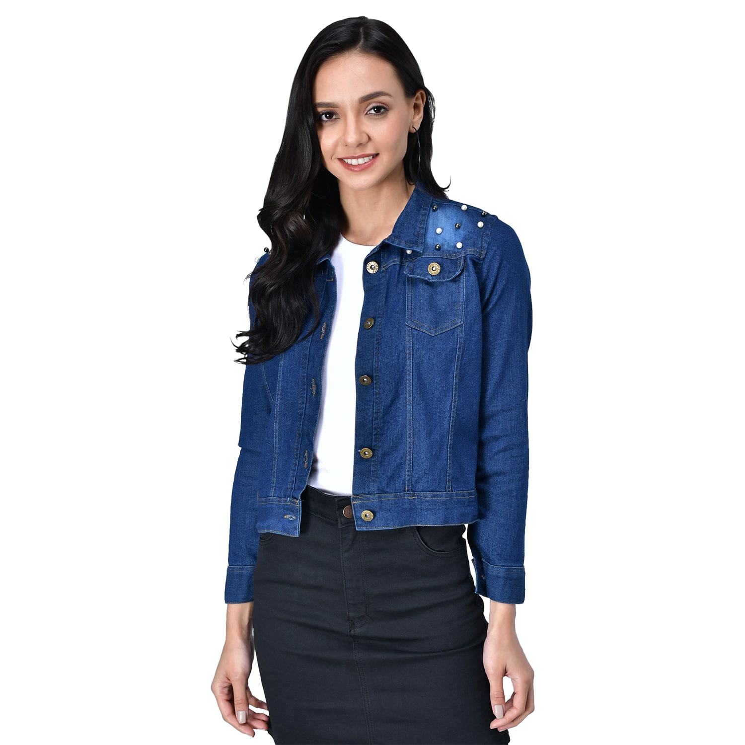 

FitMiss Women Summer jacket - Blue