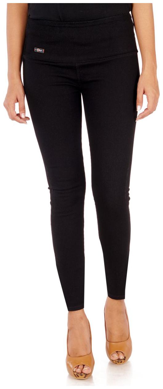 

Fitwings Women Black Straight fit Jegging