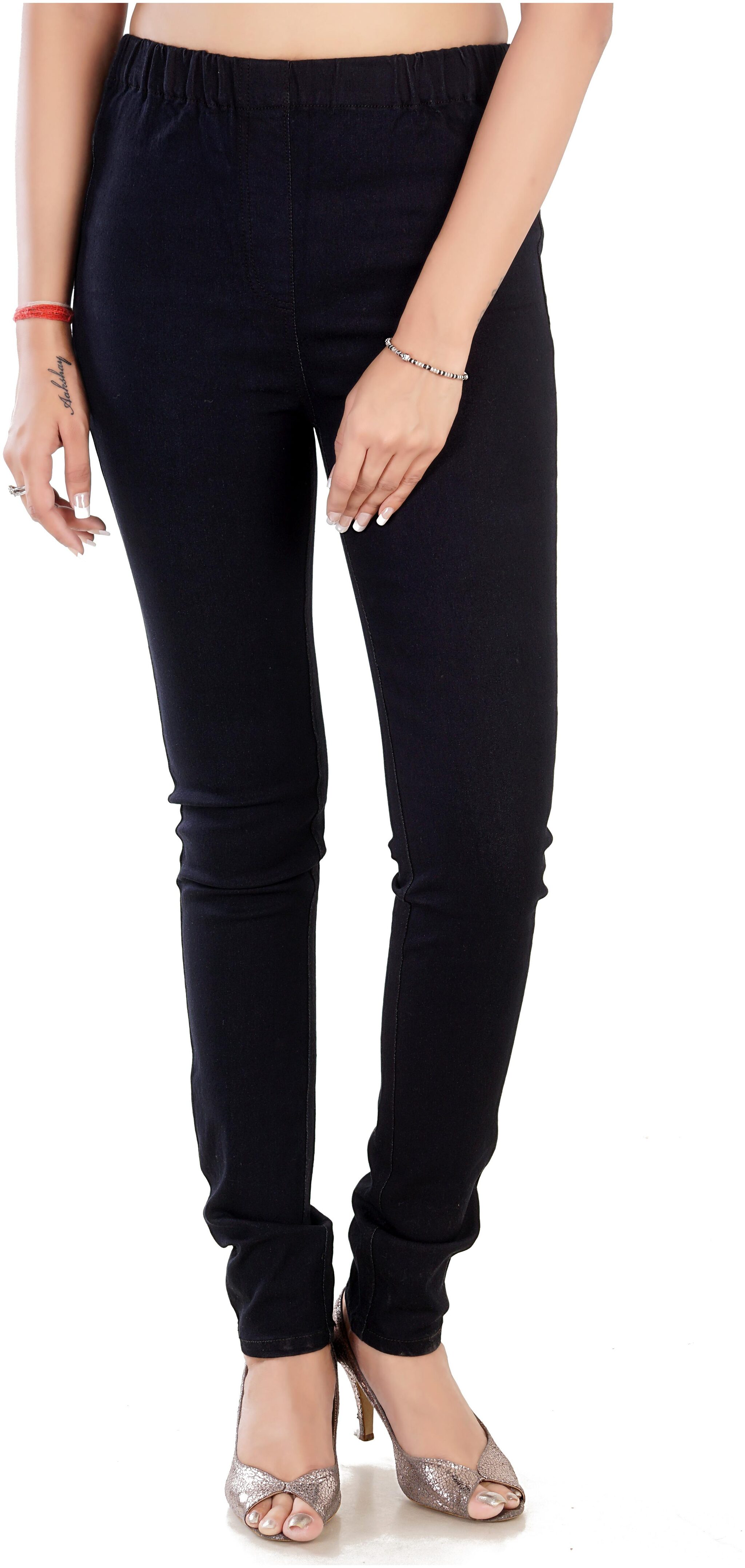 

Fitwings Women Black Skinny fit Jegging