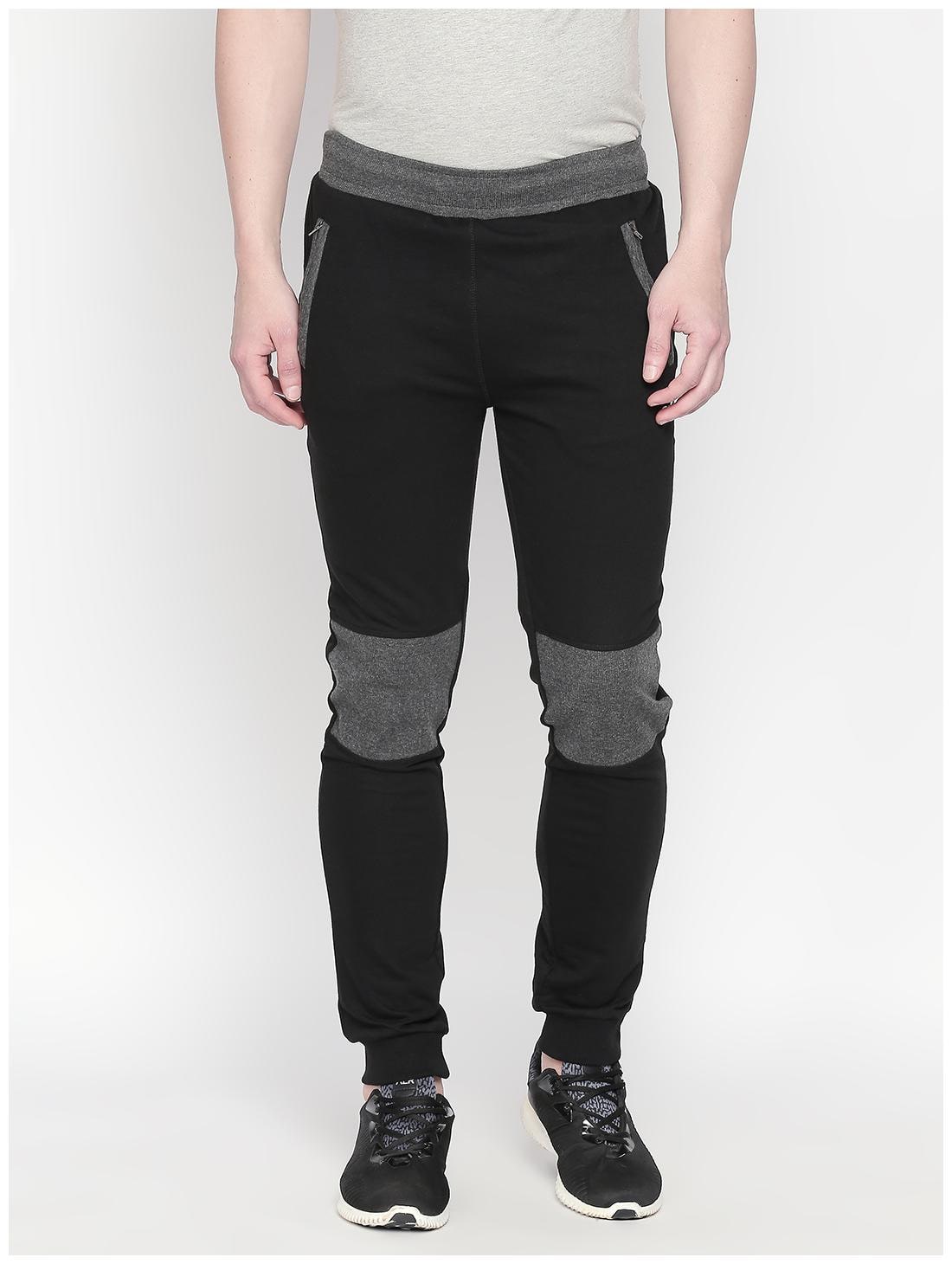 

Fitz Men Black Solid Slim fit Joggers