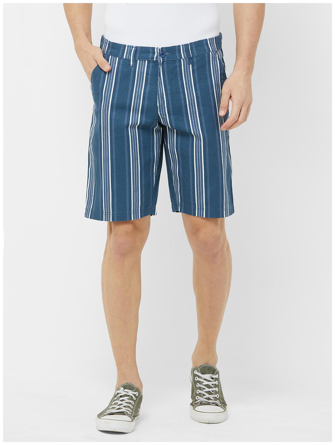 

Fitz Men Blue Regular Fit Regular Shorts