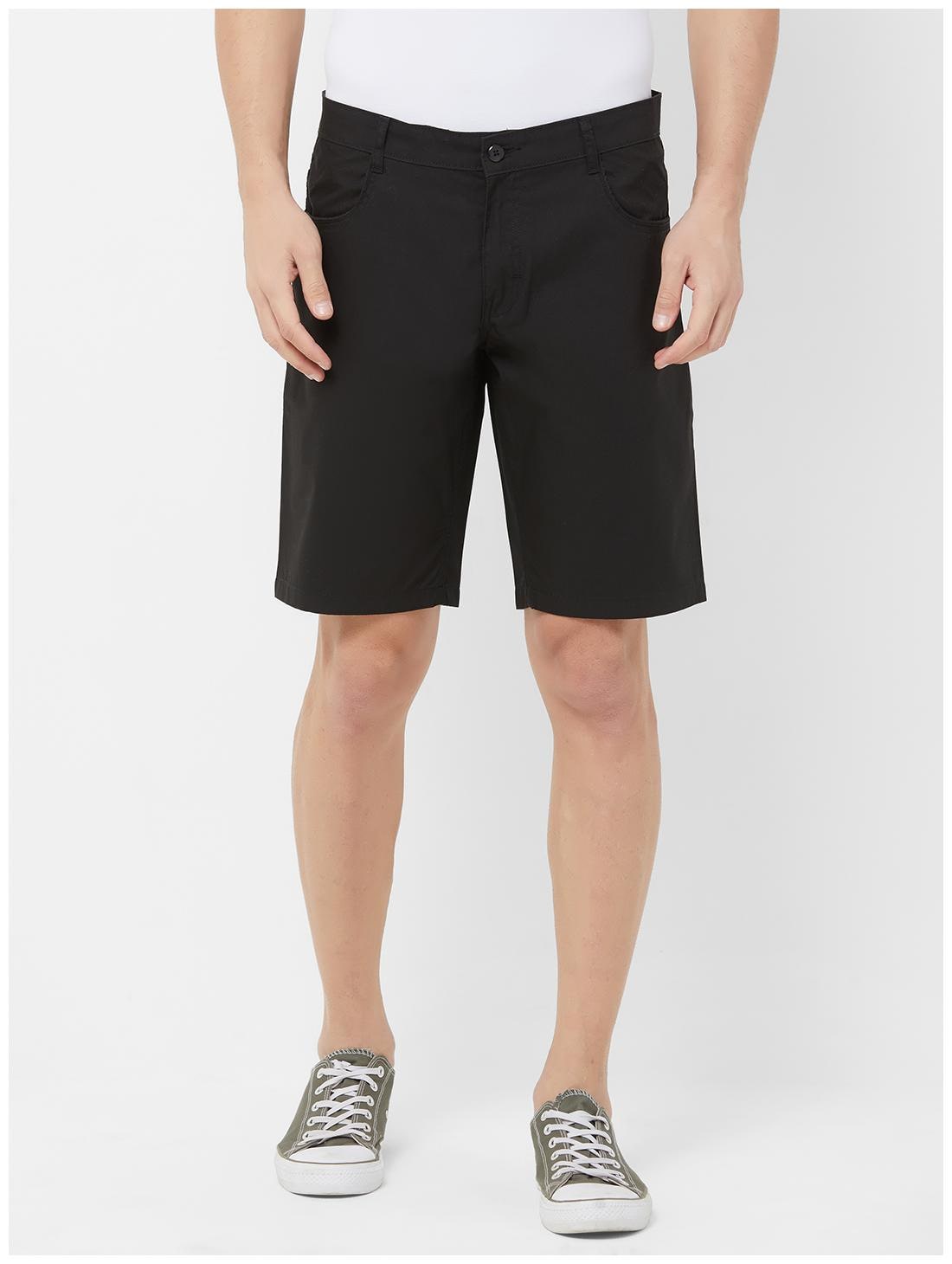 

Fitz Men Black Regular Fit Regular Shorts
