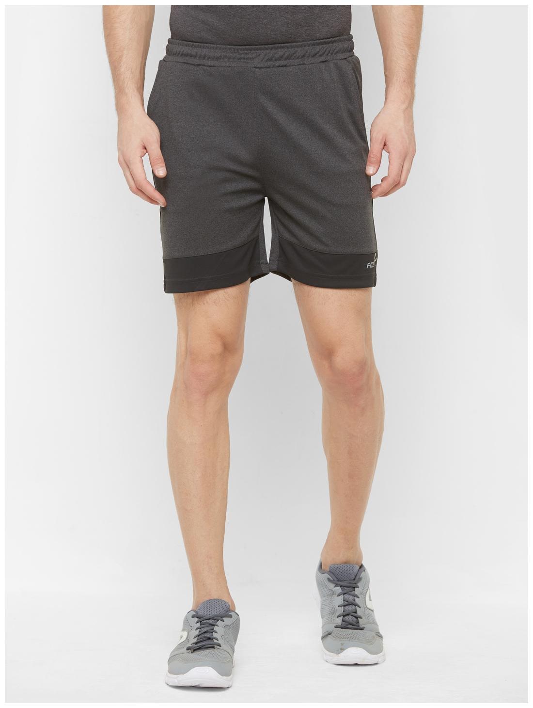 

Fitz Men Polyester Solid Sports Shorts Brown
